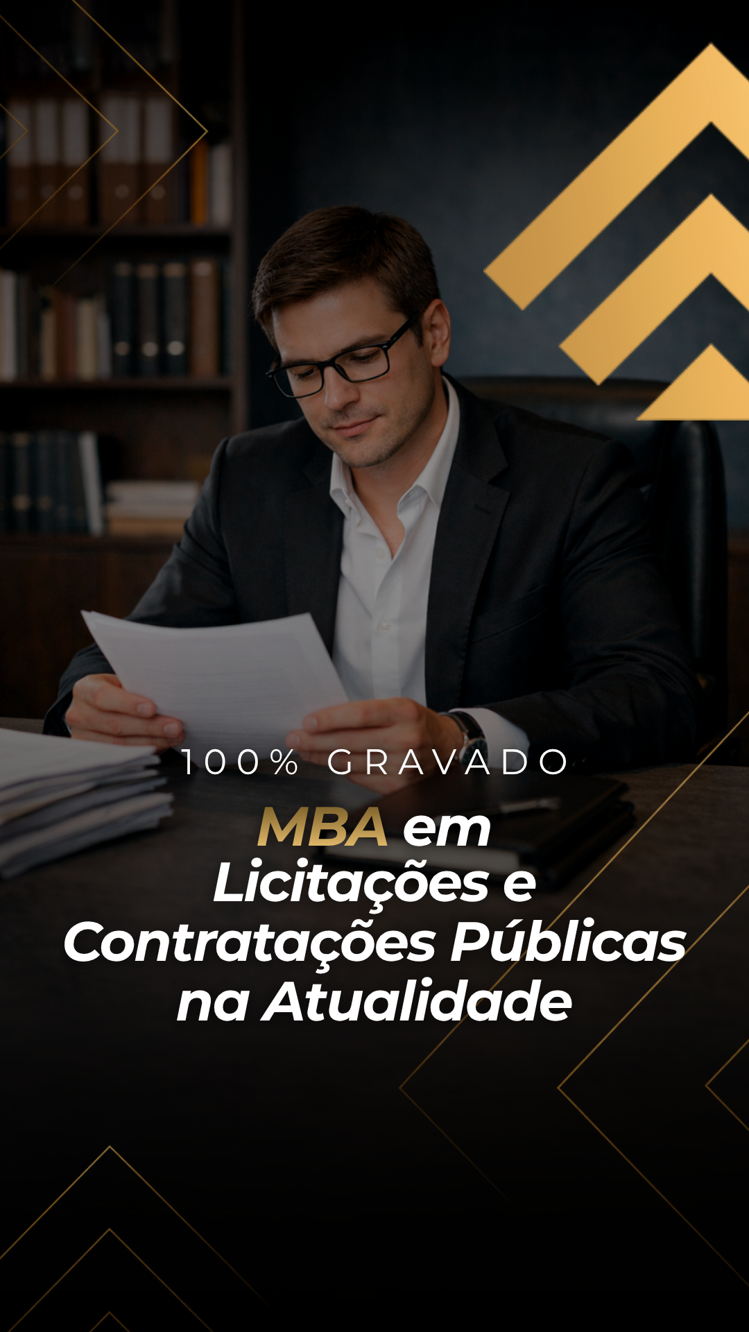 Capa do curso MBA em Licitações e Contratações Públicas na Atualidade