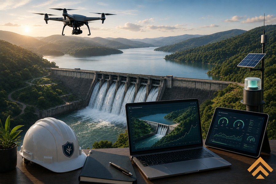 O Futuro da Gestão de Barragens: Tecnologia, Monitoramento e Sustentabilidade